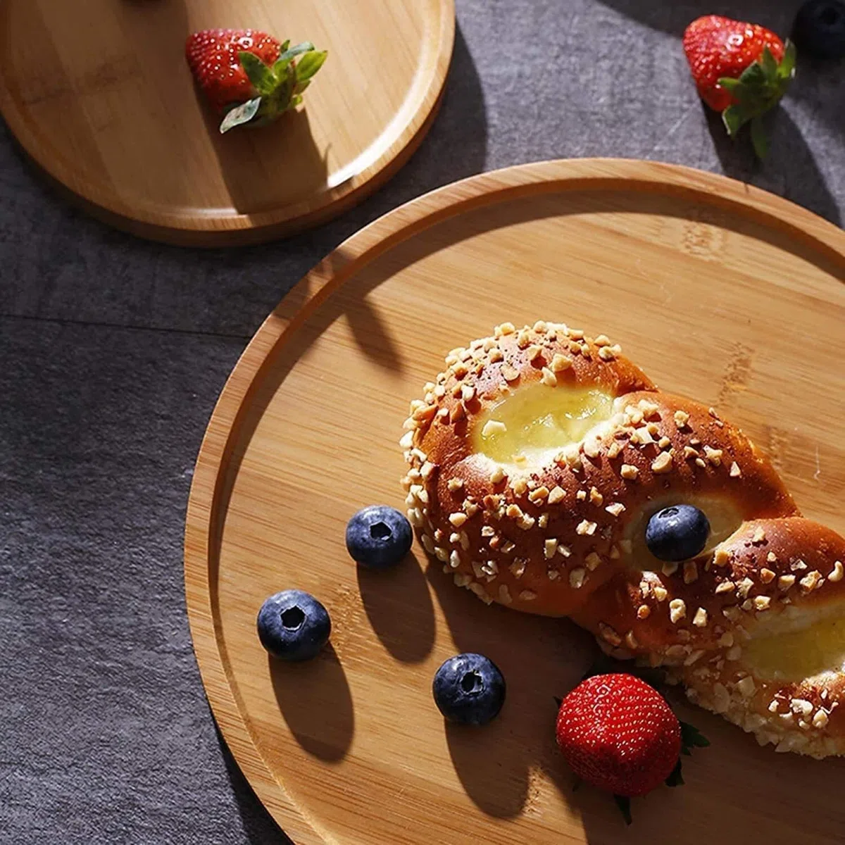 Présentoir à gâteaux, Table à Desserts, hôtel, Restaurant, présentoir à gâteaux, Fromage et Pain, Couvercle de Conservation des Aliments (Taille : 24,8 cm) (20 cm)