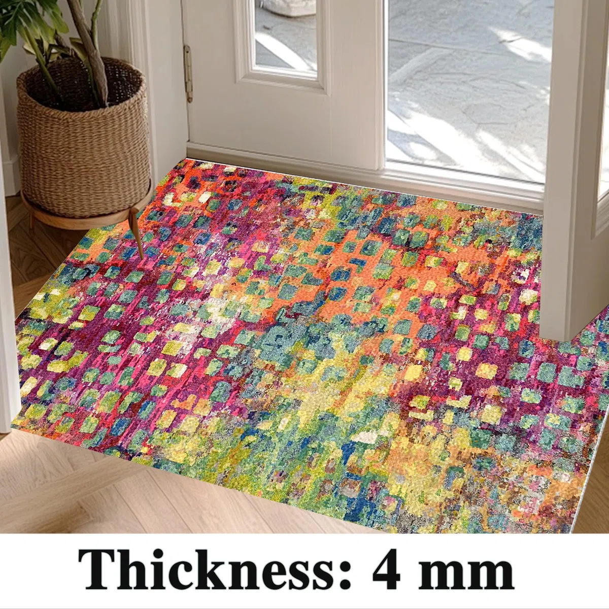 Tapis Chaise de Bureau Antidérapant, Tapis Protège-Sol pour Chaise à roulettes, Tapis de Sol Gaming pour Parquet et Sols Durs, Tapis de sous-Chaise de Bureau, Tapis de Sol pour Fauteuil 180 x 200 cm