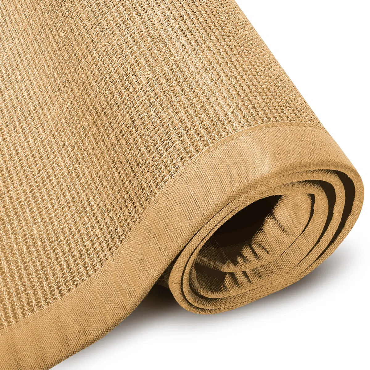 Floordirekt Tapis moderne en sisal avec bordure de qualité supérieure Dos : latex naturel (antidérapant), tailles