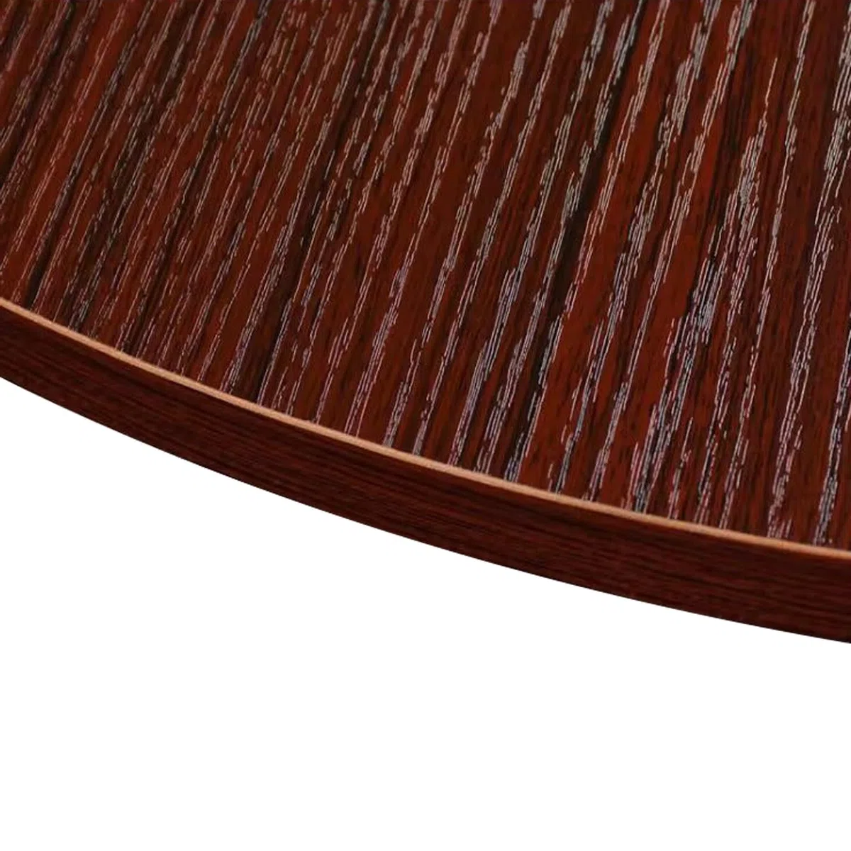 Plateau tournant en bois silencieux de 50,8 cm – Plateau de service pivotant lisse pour fromage, collations et apéritifs – Idéal pour comptoir de cuisine et garde-manger (blanc)