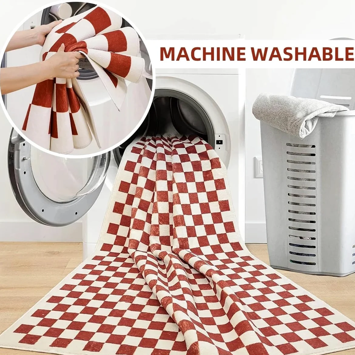 Tapis Moderne pour Salon, Grand Format, antidérapant, pour Chambre ou Salon, léger et Luxueux, Lavable, pour canapé ou Table Basse (150 x 210 cm)