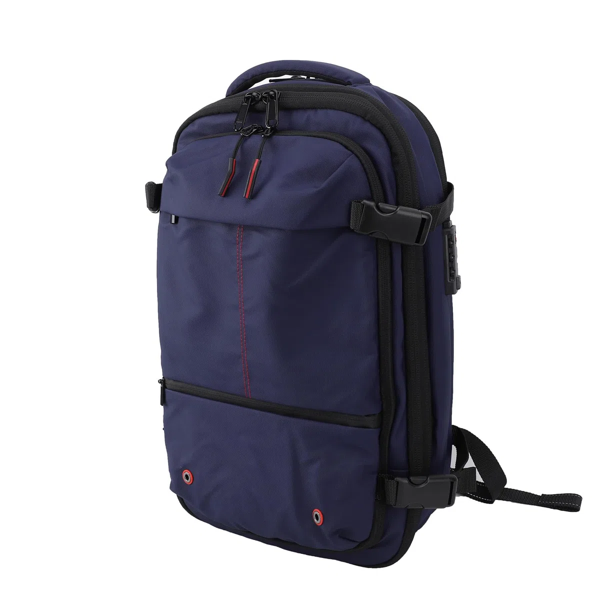 SIXRUN Sac à Dos de Compression Sous Vide, Sac à Dos de Voyage Extensible et étanche avec Organisateur pour Ordinateur Portable de 17 Pouces et Compartiments Multi-secs et Humides