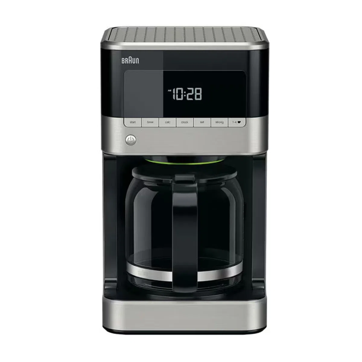 Braun KF7120 Black Cafetière de 12 tasses programmable Inox/Noir 1000 W