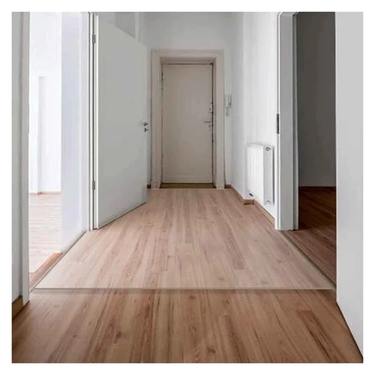 Protection de tapis en PVC transparent – Rouleau de vinyle antistatique à fort impact de 1 mm d'épaisseur pour la maison et le bureau – Tapis de sol antidérapant multifonction