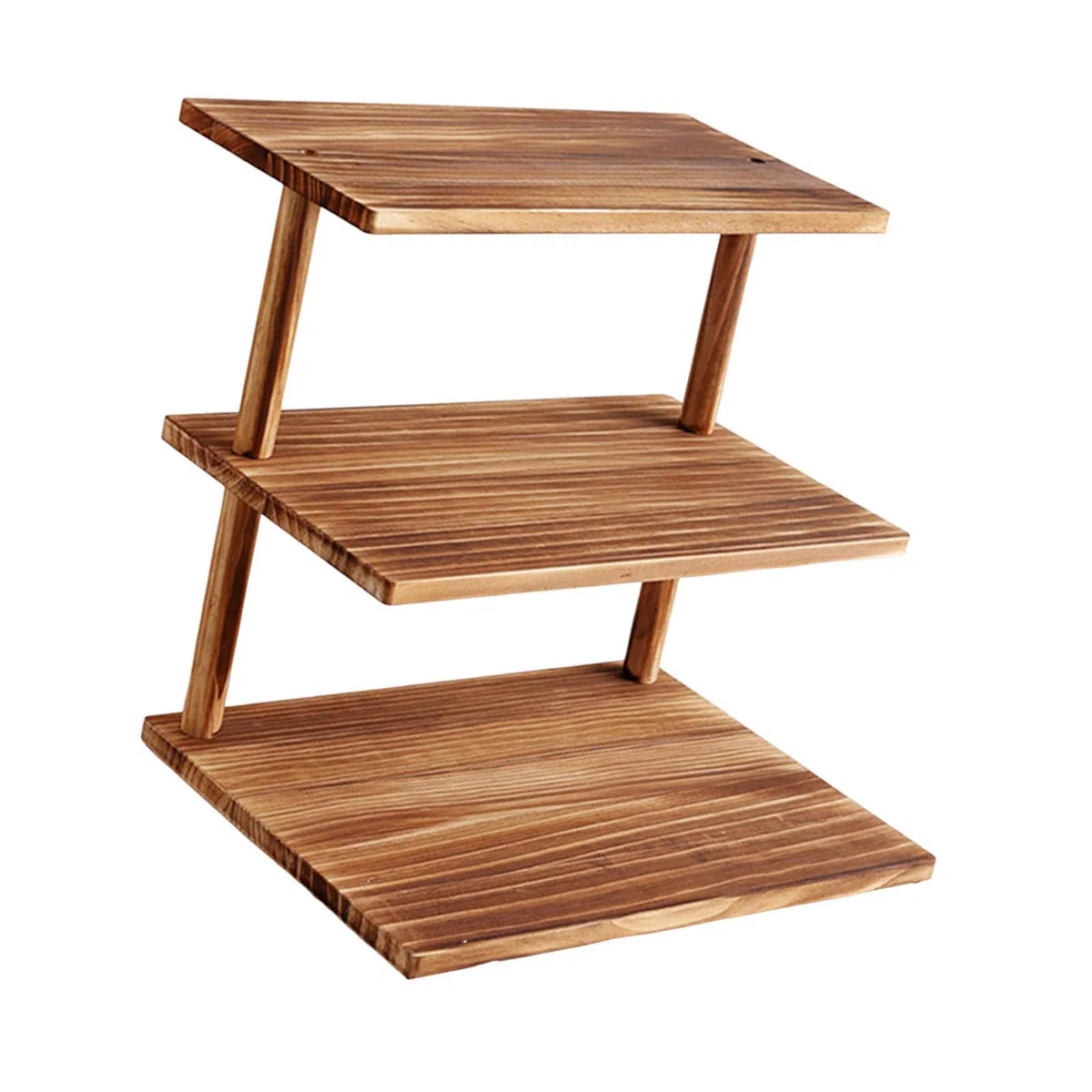 Présentoir à Cupcakes En Bois à 3 étages pour Exposer Vos Desserts, Idéal pour La Cuisine.