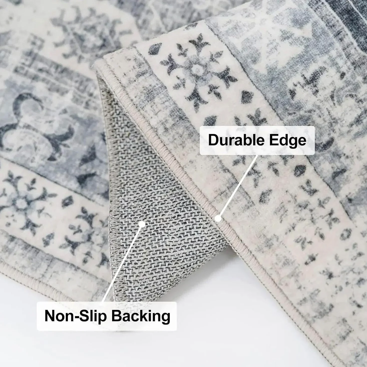 Tapis Moderne pour Salon, Grand Format, antidérapant, pour Chambre ou Salon, léger et Luxueux, Lavable, pour canapé ou Table Basse (150 x 210 cm)