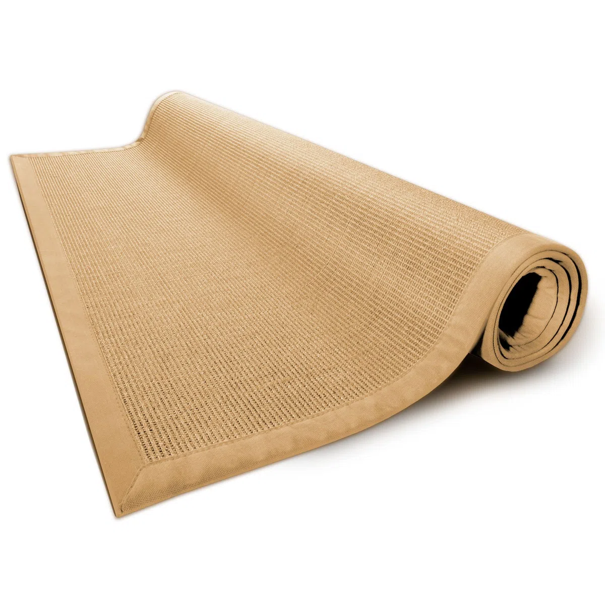 Floordirekt Tapis moderne en sisal avec bordure de qualité supérieure Dos : latex naturel (antidérapant), tailles